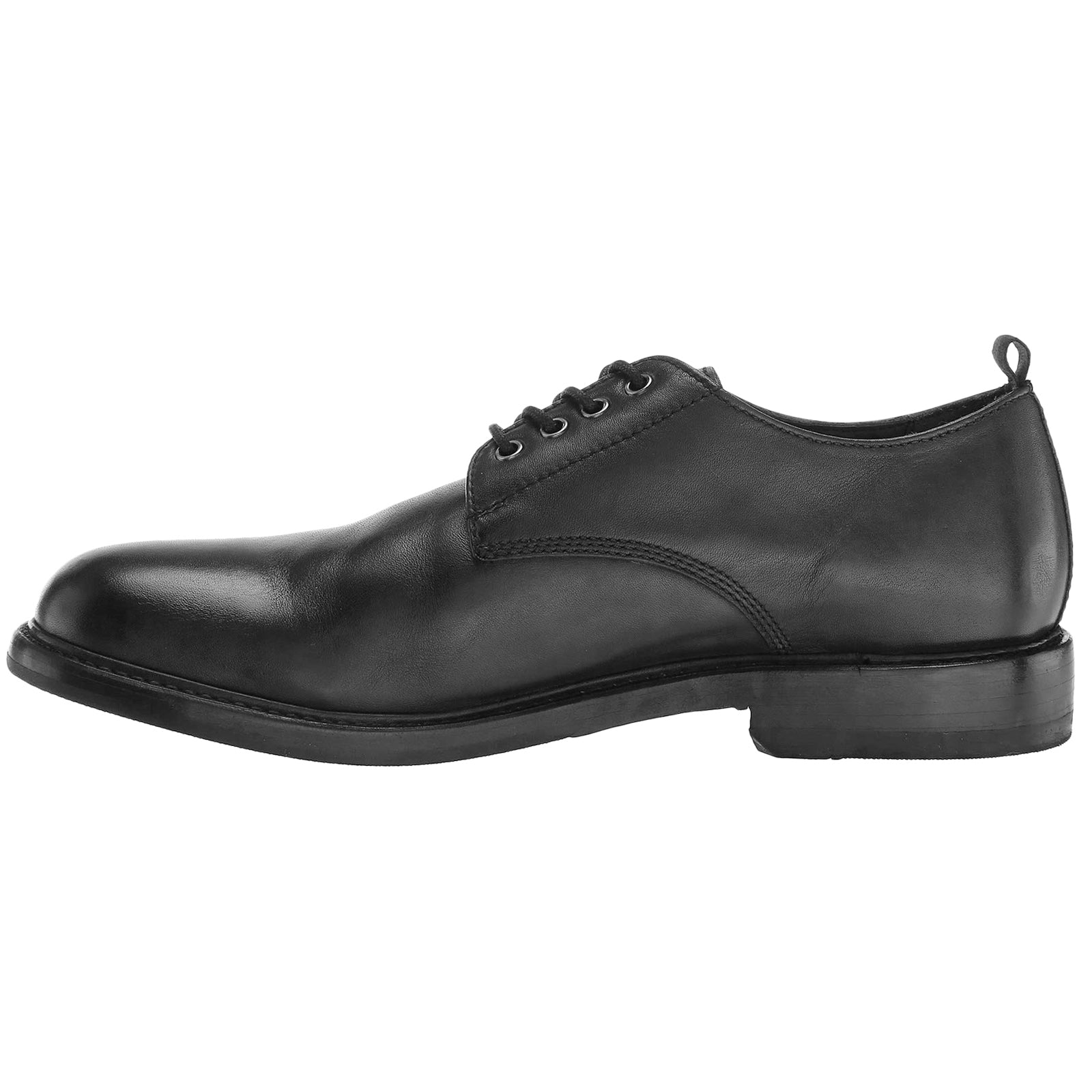 Frye Murray Oxford 3480271-BLK Leather Mens Shoes - Black - 8#color_black