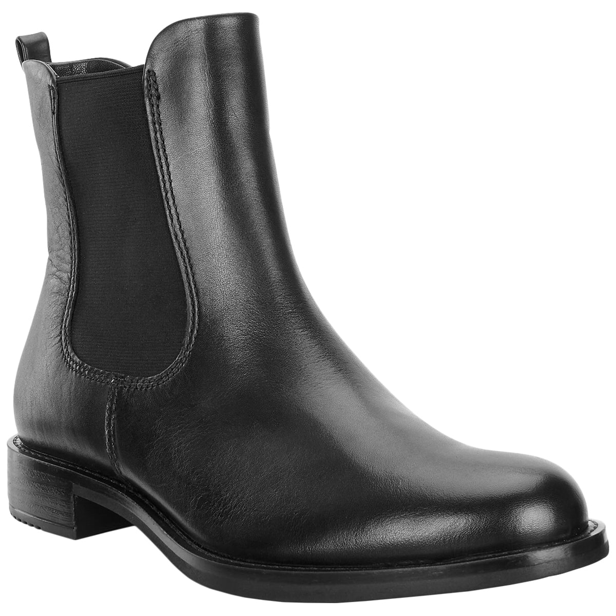 Ecco Shape 25 266503-01001 Leather Womens Boots - Black - 39#color_black