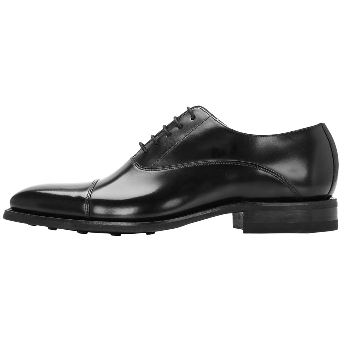 Loake 260 260B Leather Mens Shoes - Black - 7#color_black