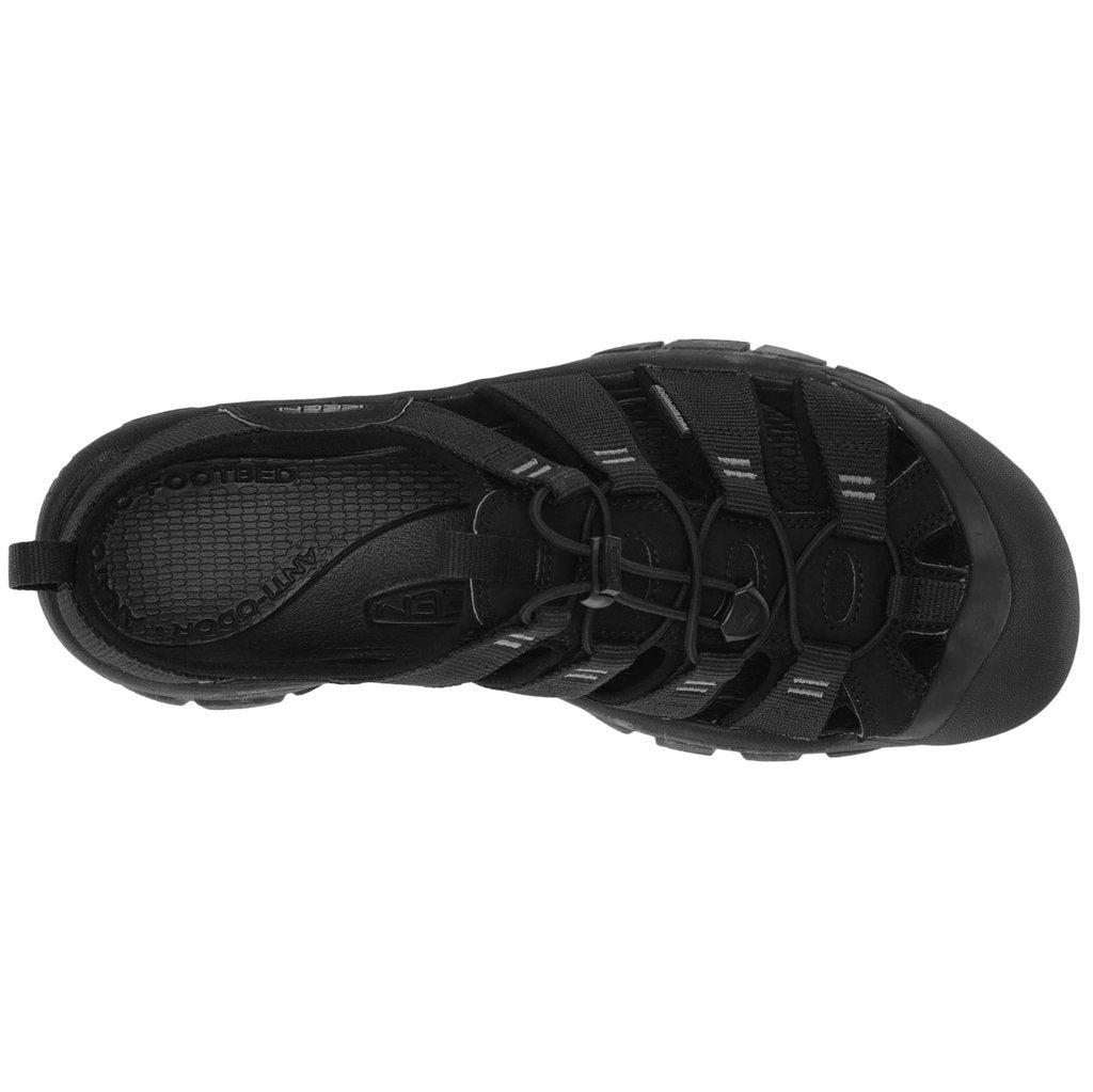 Keen Newport H2 Textile Mens Sandals#color_black swirl outsole