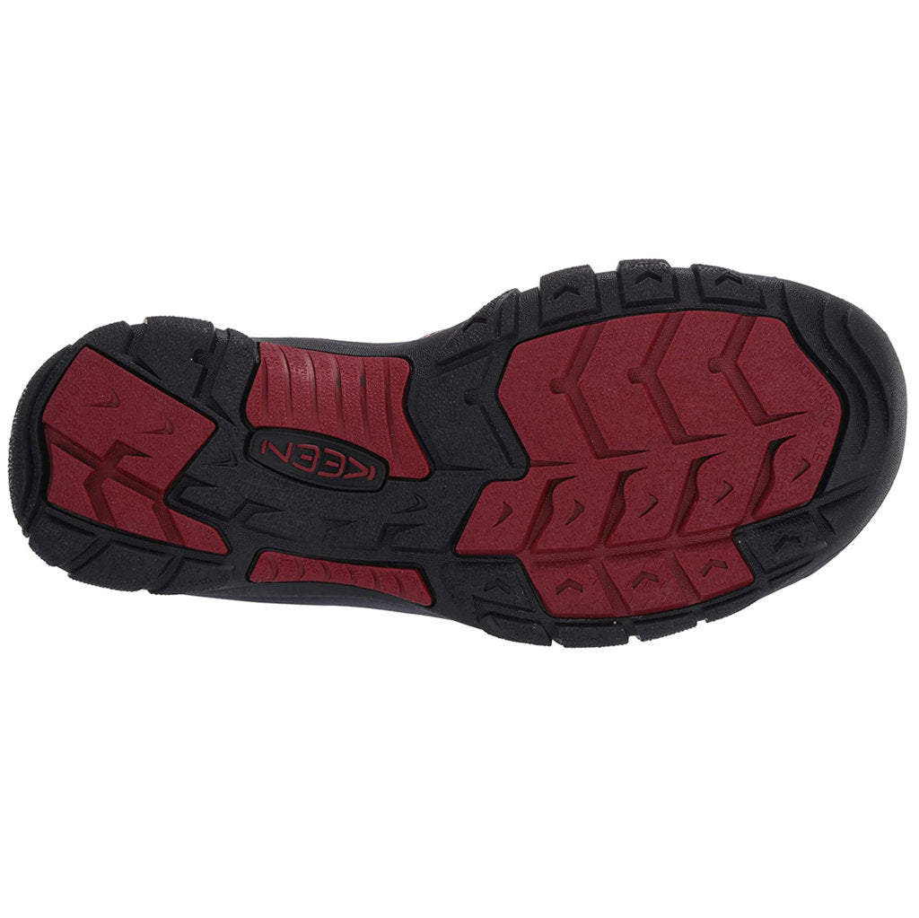 Keen Newport H2 Textile Mens Sandals#color_navy red