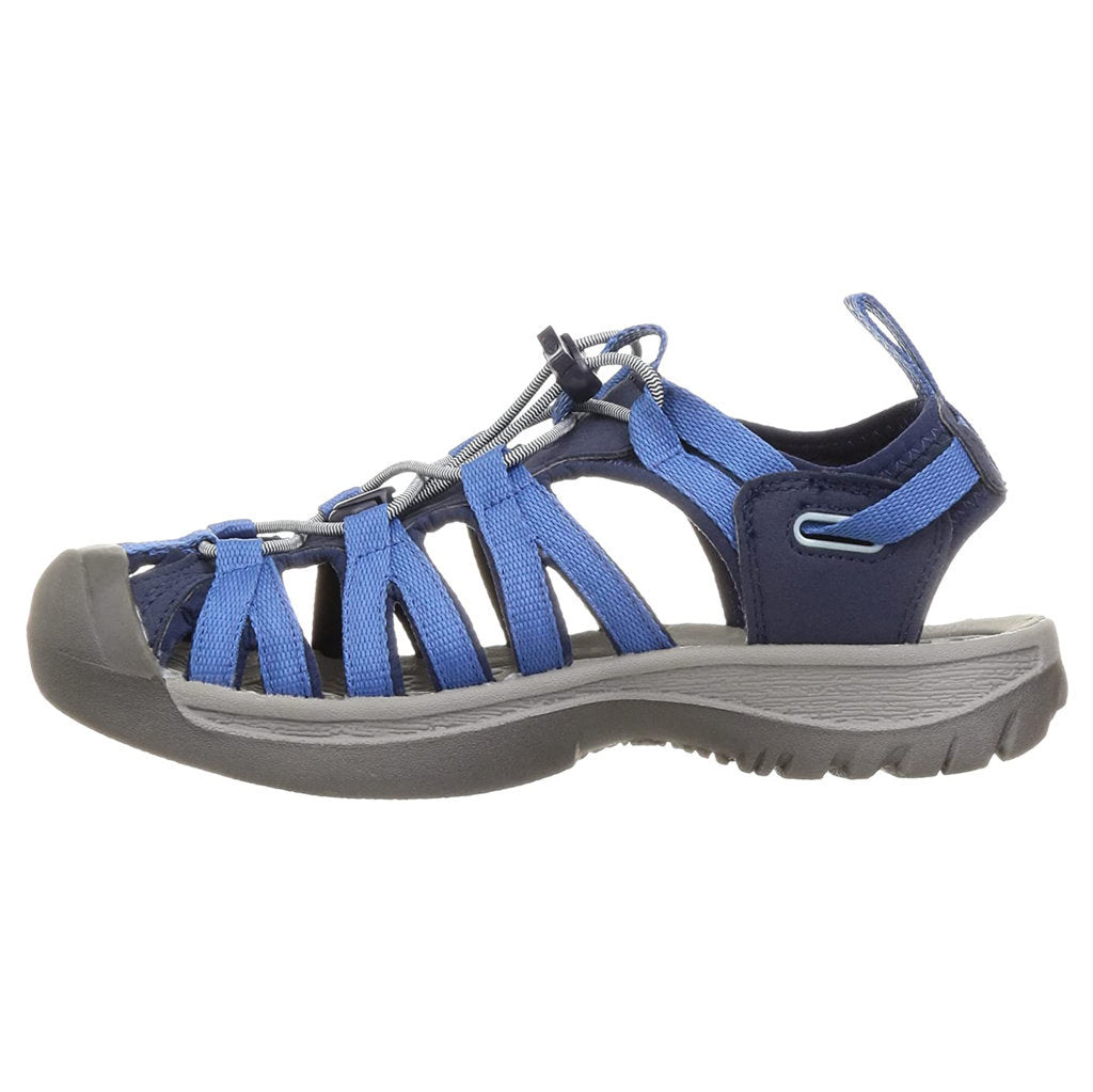 Keen Whisper Textile Womens Sandals#color_blue depths bright cobalt