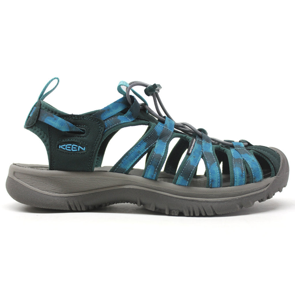 Keen Whisper Textile Womens Sandals#color_sea moss tie dye