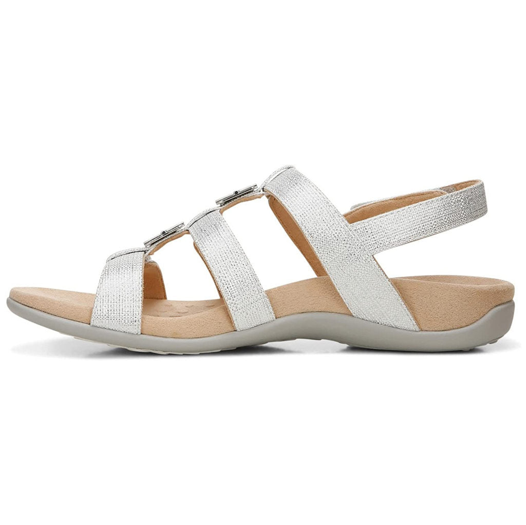 Vionic Rest Amber Synthetic Womens Sandals#color_silver