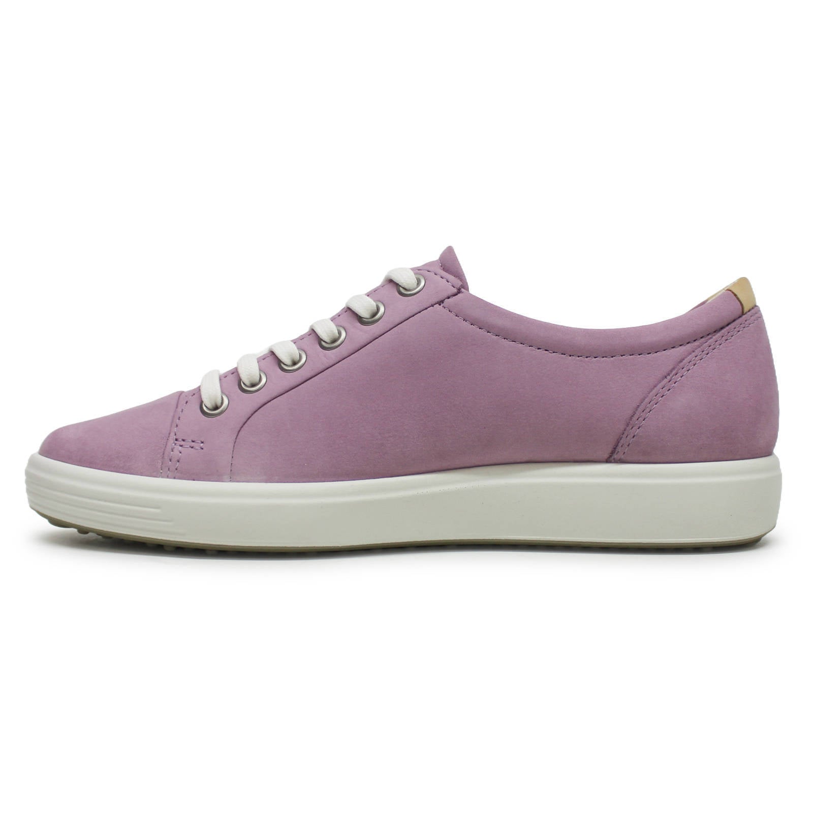 Ecco Soft 7 430003 Nubuck Womens Trainers#color_lavender mist