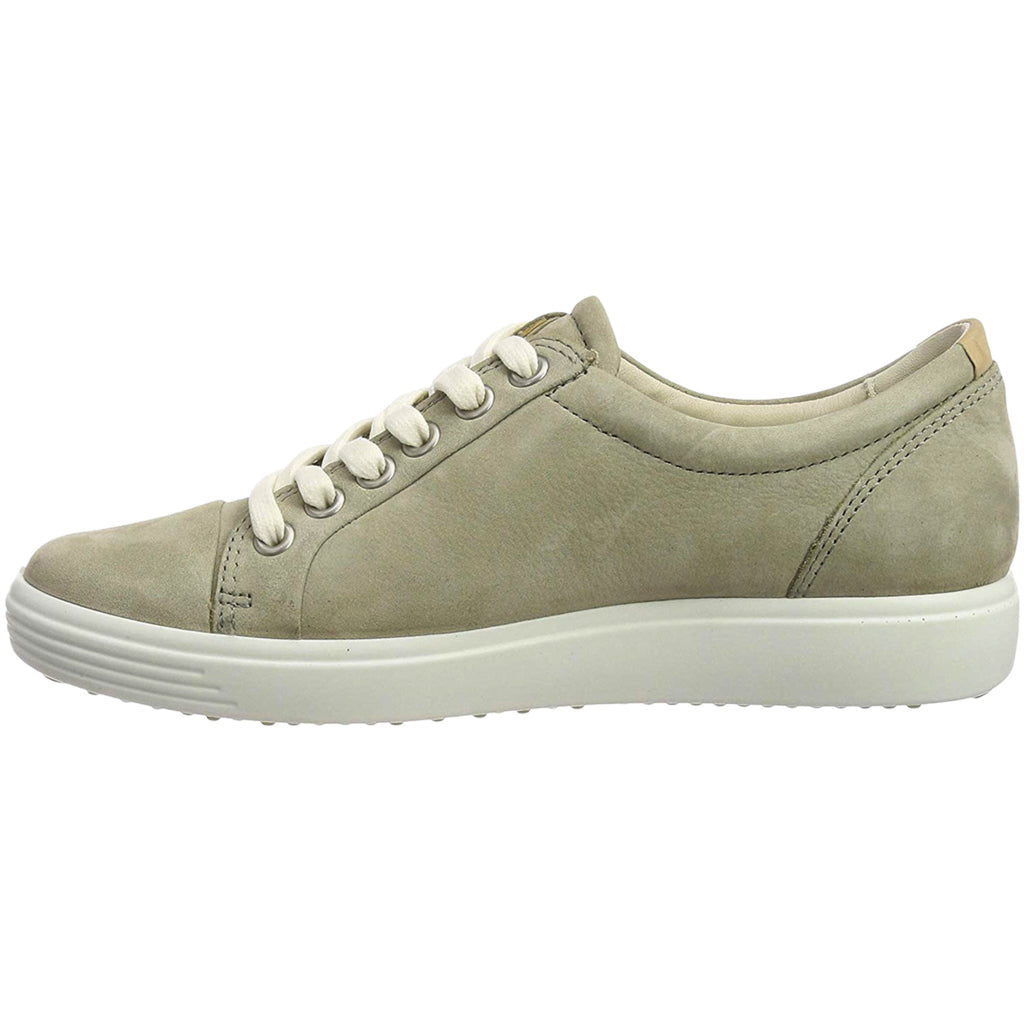 Ecco Soft 7 430003 Nubuck Womens Sneakers#color_sage