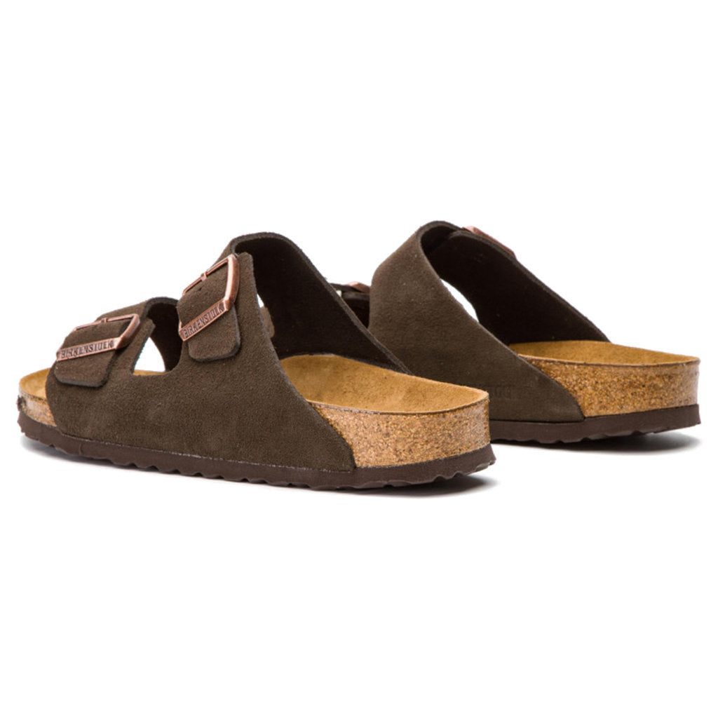 Birkenstock Arizona Soft Footbed Suede Unisex Sandals#color_mocca