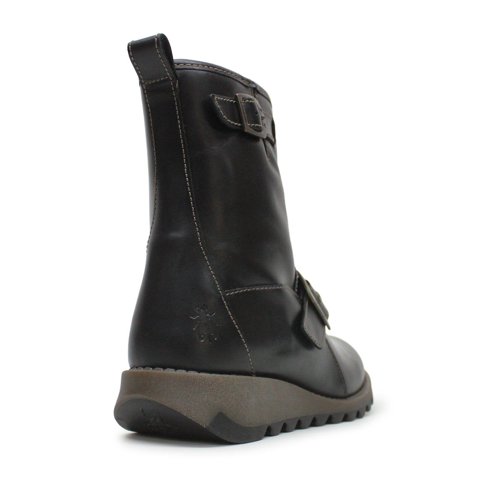 Fly London SINO525FLY Rug Leather Womens Boots#color_black