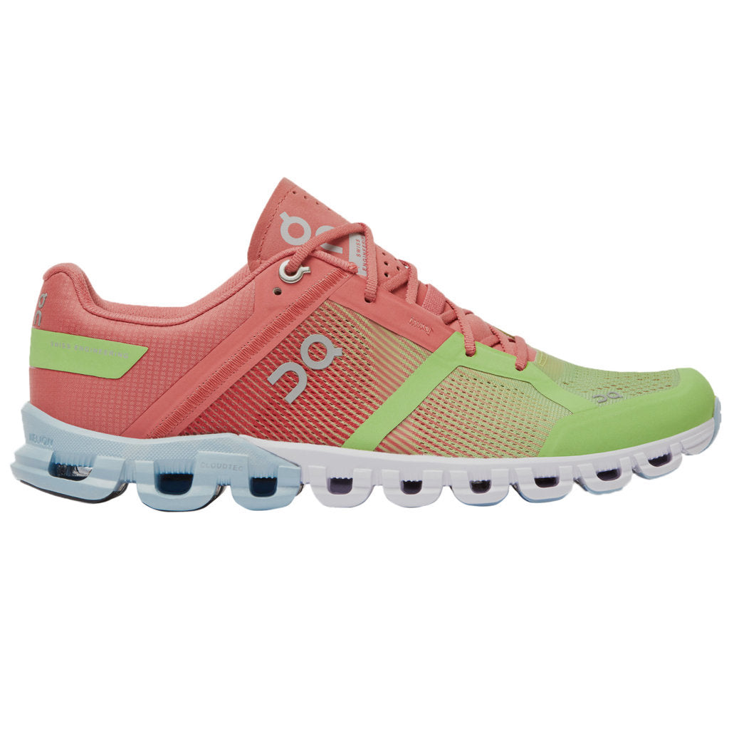 On Cloudflow Mesh Women's Running Shoes#color_guava dustrose