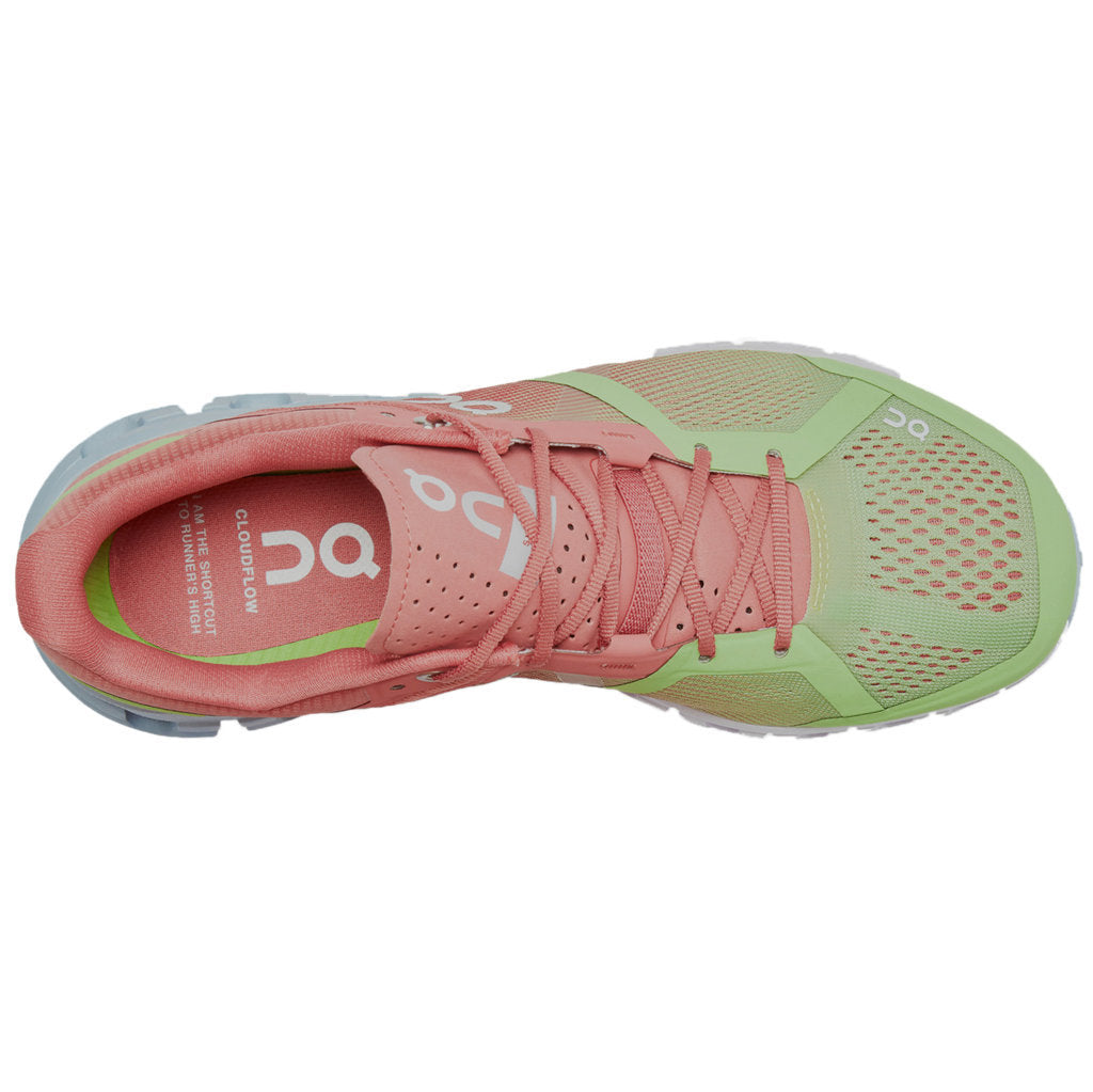 On Cloudflow Mesh Women's Running Shoes#color_guava dustrose