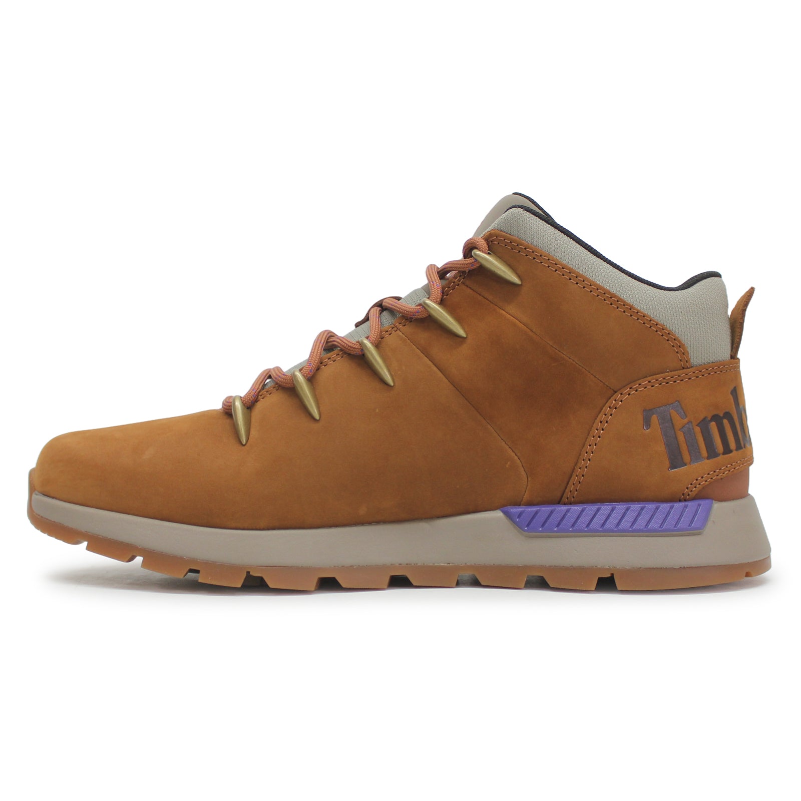 Timberland Sprint Trekker Mid TB0A61FZ-F13 Nubuck Mens Boots - Rust Grey - 44#color_rust grey