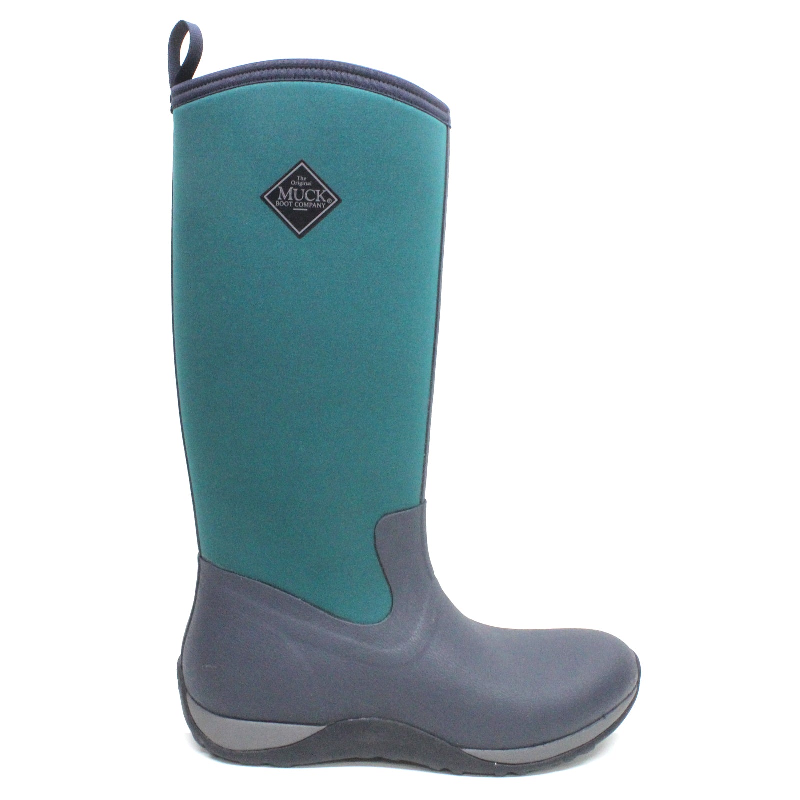 Muck Boot Arctic Adventure Textile Synthetic Womens Boots#color_navy spruce