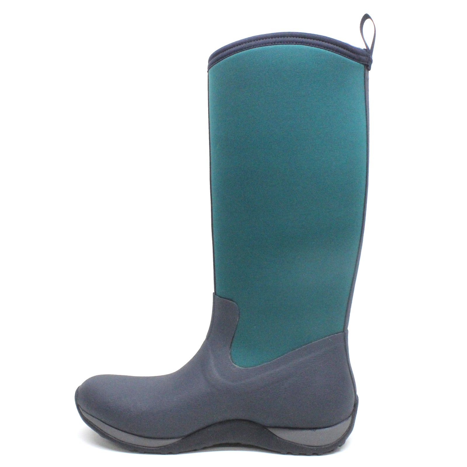 Muck Boot Arctic Adventure Textile Synthetic Womens Boots#color_navy spruce