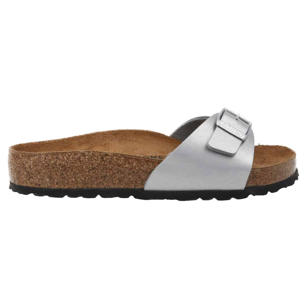 Birkenstock Madrid BS Birko-Flor Unisex Sandals#color_silver