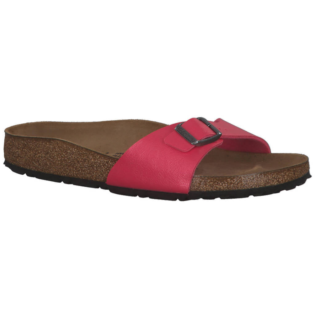 Birkenstock Madrid BS Birko-Flor Unisex Sandals#color_graceful raspberry