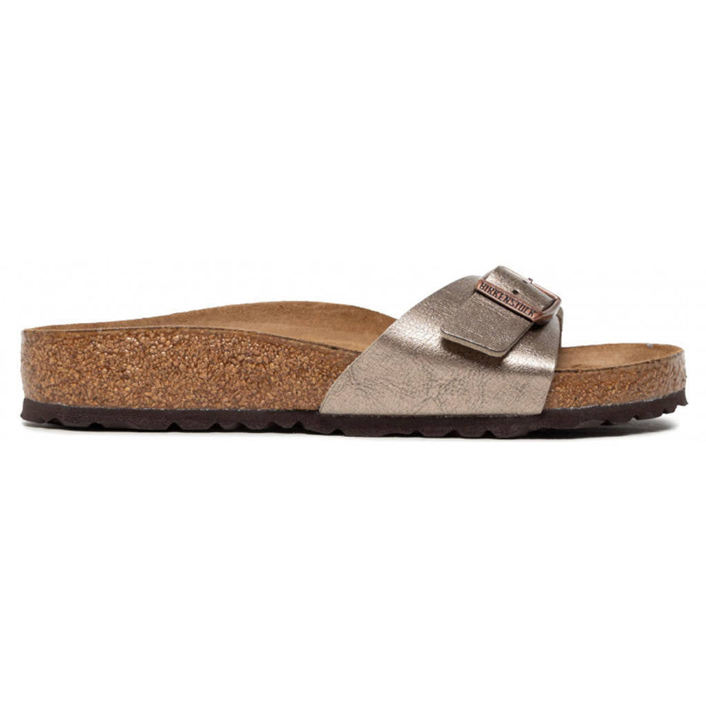 Birkenstock Madrid BS Birko-Flor Unisex Sandals#color_graceful taupe