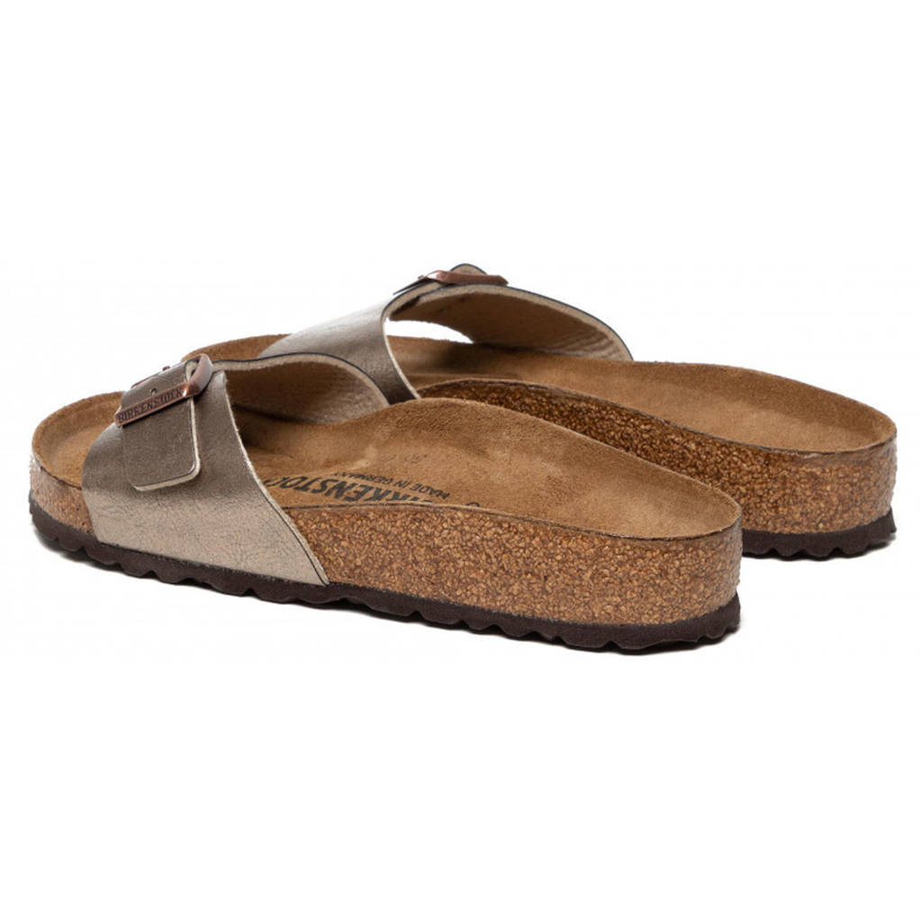 Birkenstock Madrid BS Birko-Flor Unisex Sandals#color_graceful taupe