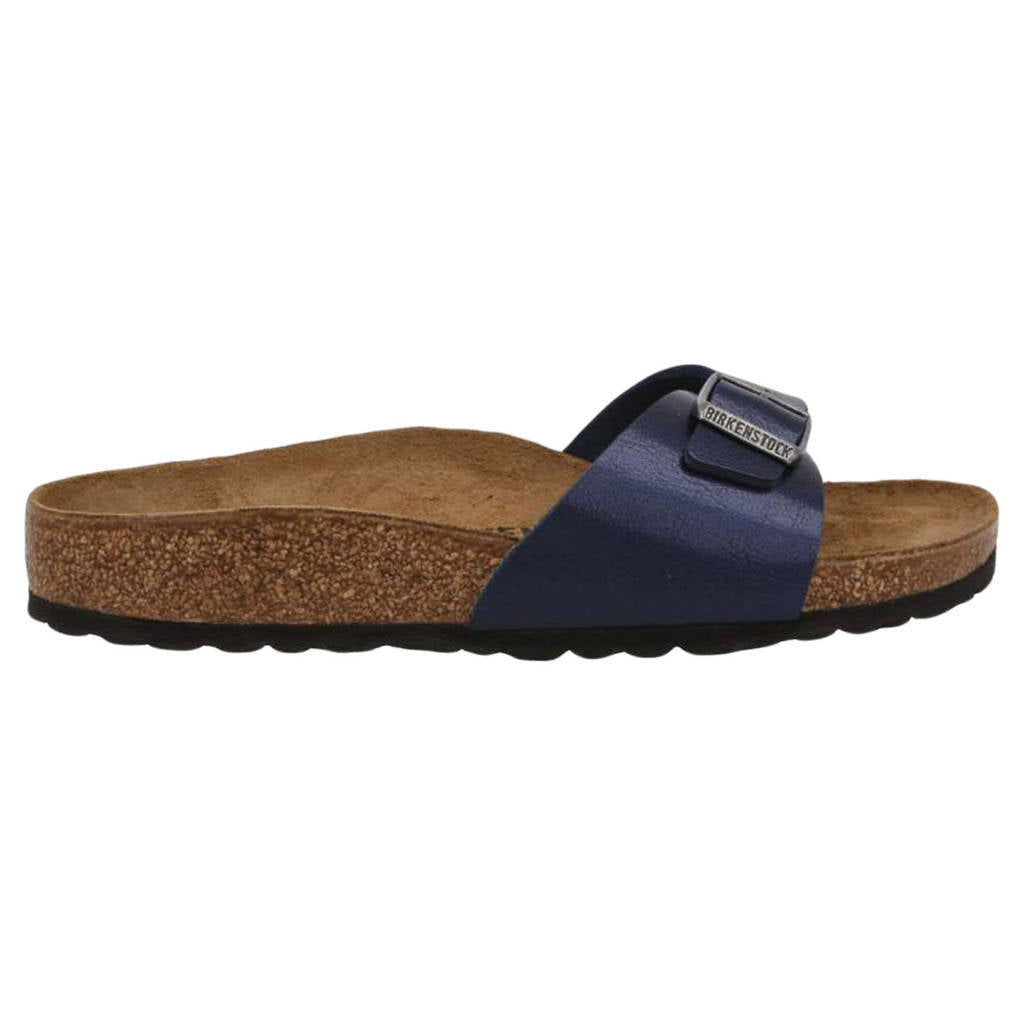 Birkenstock Madrid BS Birko-Flor Unisex Sandals#color_graceful midnight blue