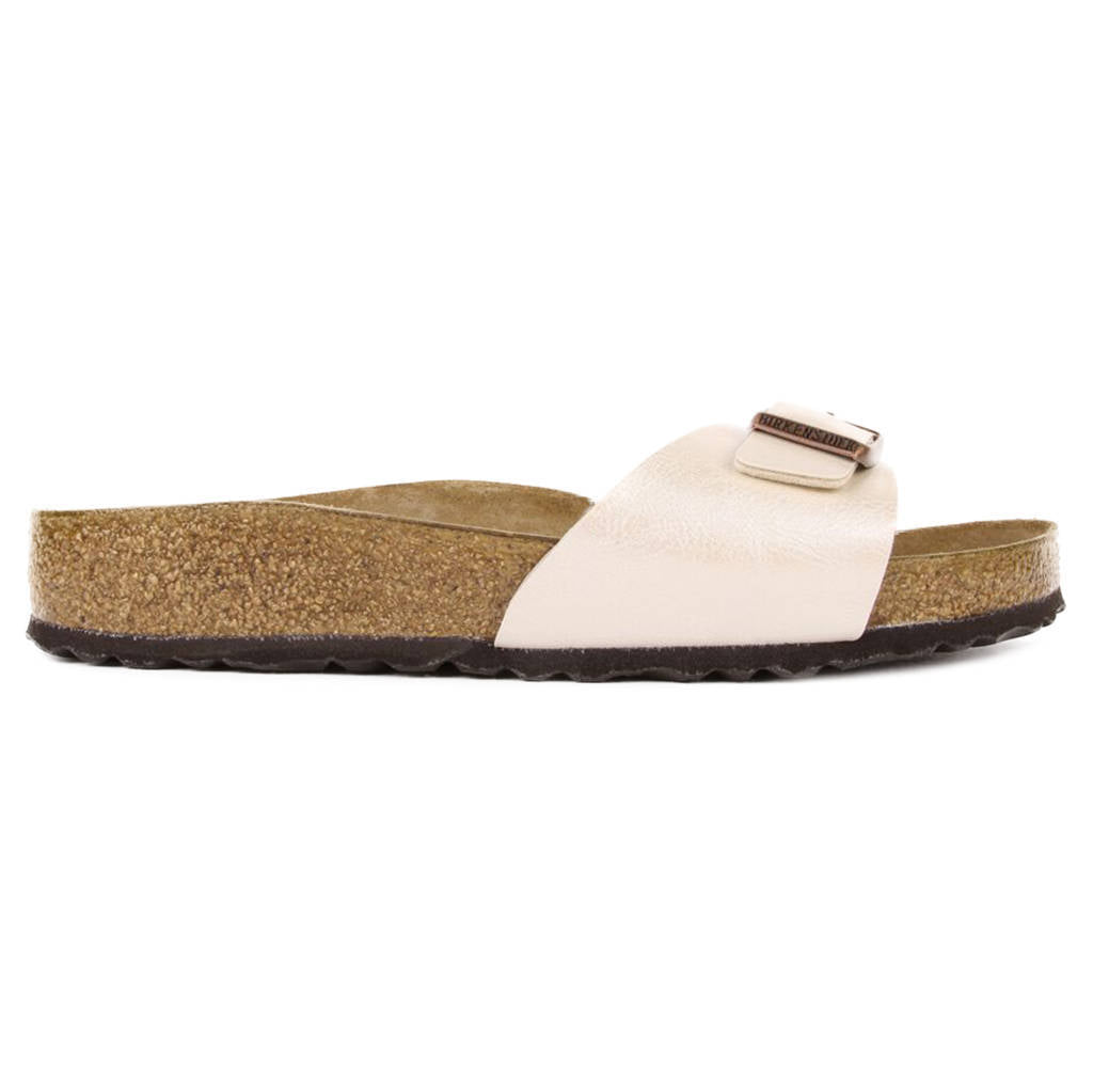 Birkenstock Madrid BS Birko-Flor Unisex Sandals#color_graceful pearl white