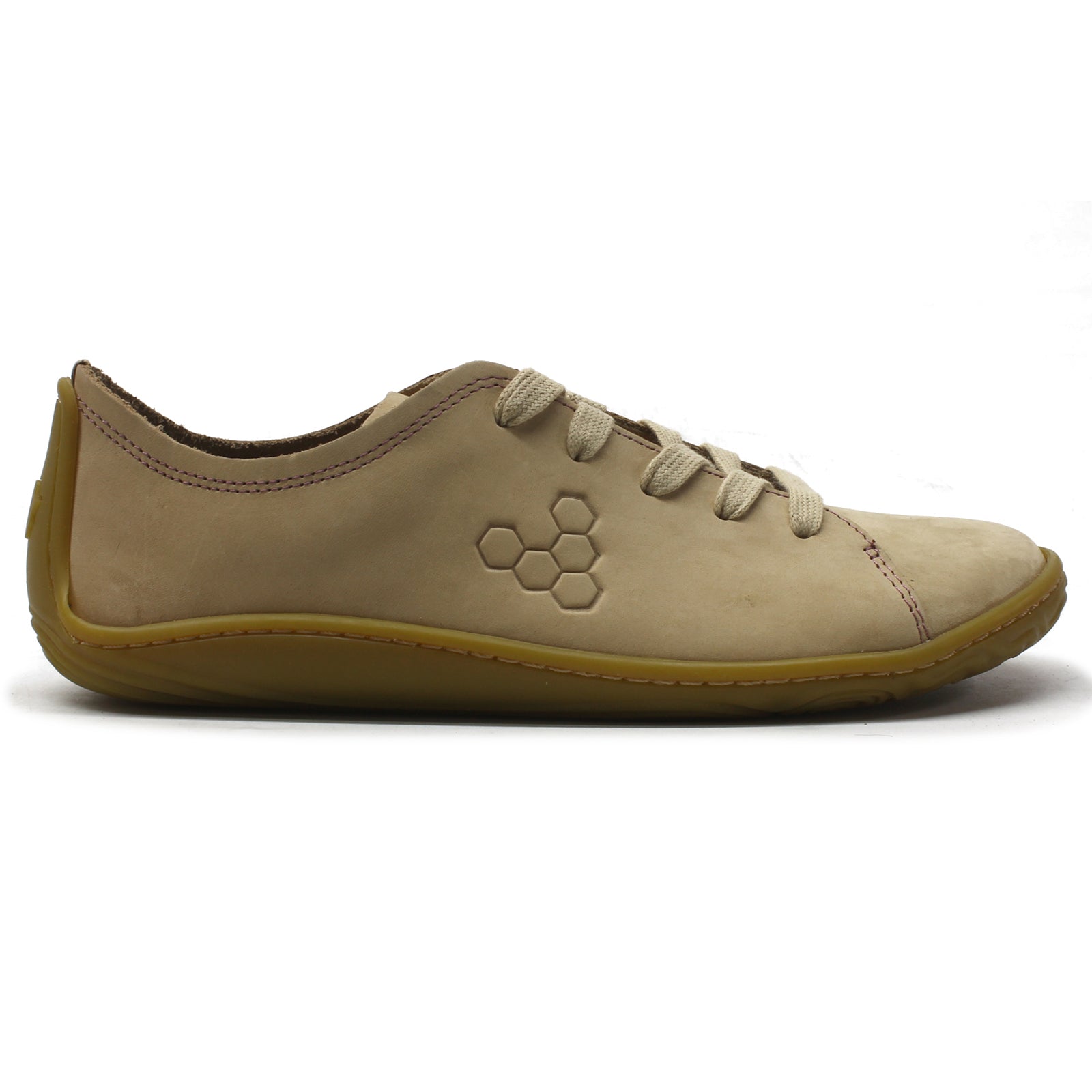 Vivobarefoot Addis 200168-10 Leather Womens Trainers - Natural - 38#color_natural