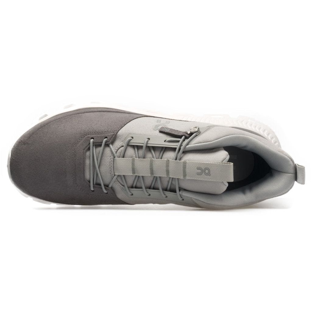 On Cloud Hi Textile Men's Running Shoes#color_slate rock