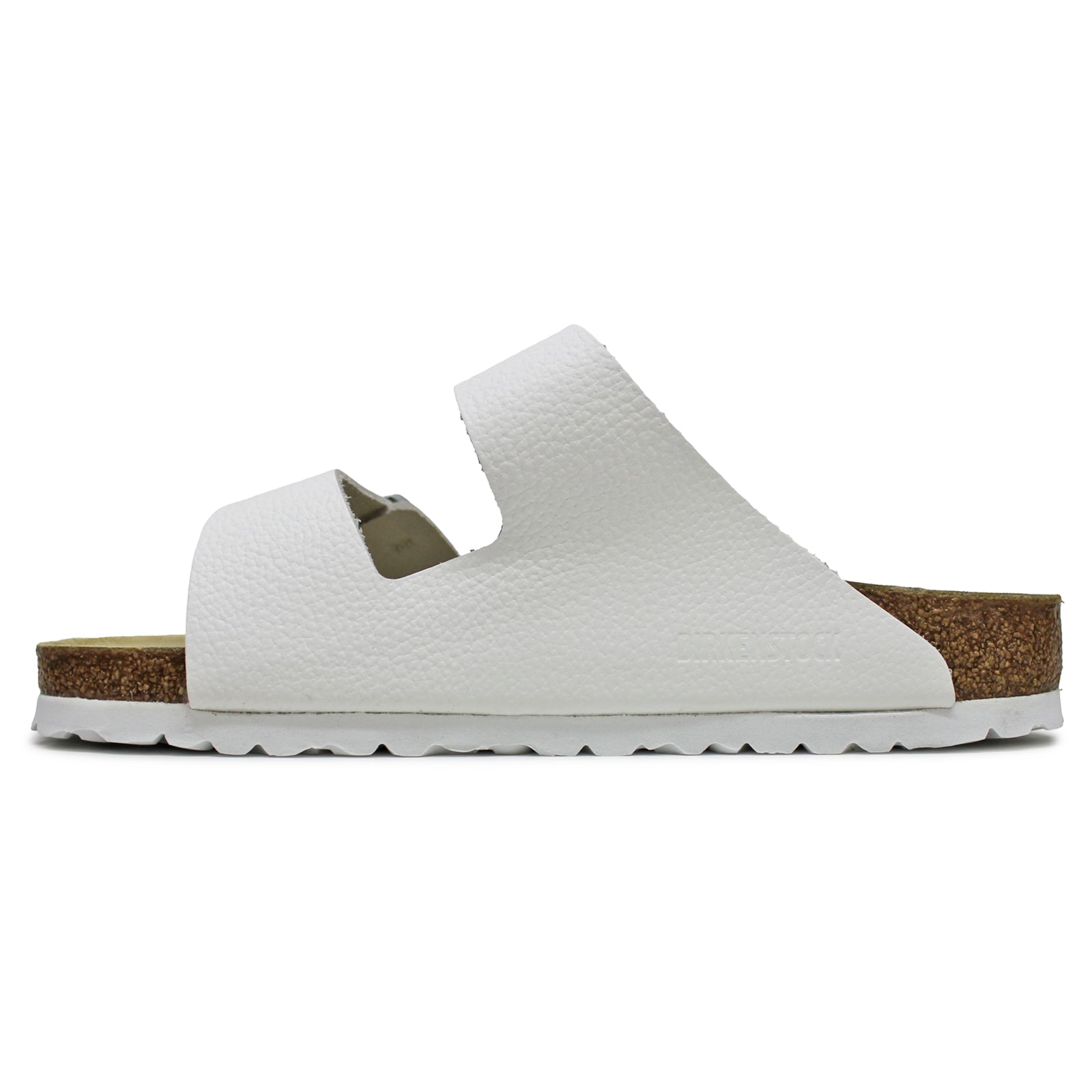 Birkenstock Arizona BS 0051131 Natural Leather Unisex Sandals - White - 44#color_white