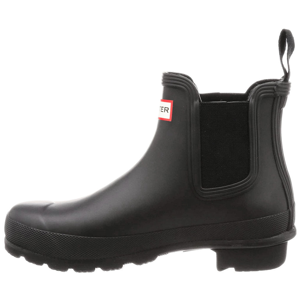 Hunter Original Chelsea Rubber Womens Boots#color_black