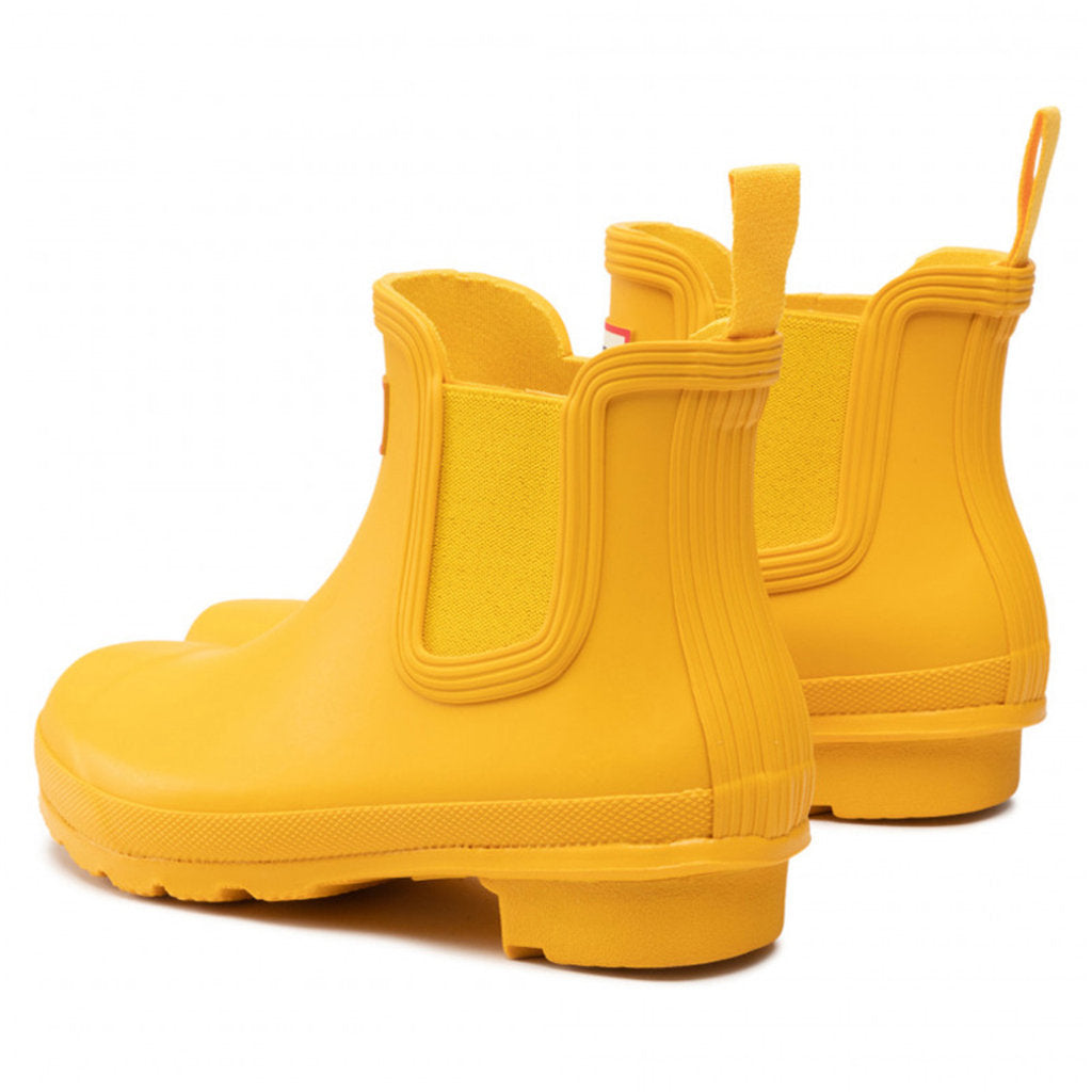 Hunter Original Chelsea Rubber Womens Boots#color_yellow