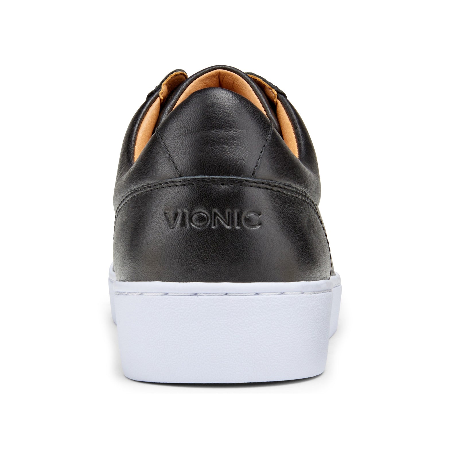 Vionic Splendid Honey HONEY-BLK Leather Womens Trainers - Black - W - 38.5#color_black