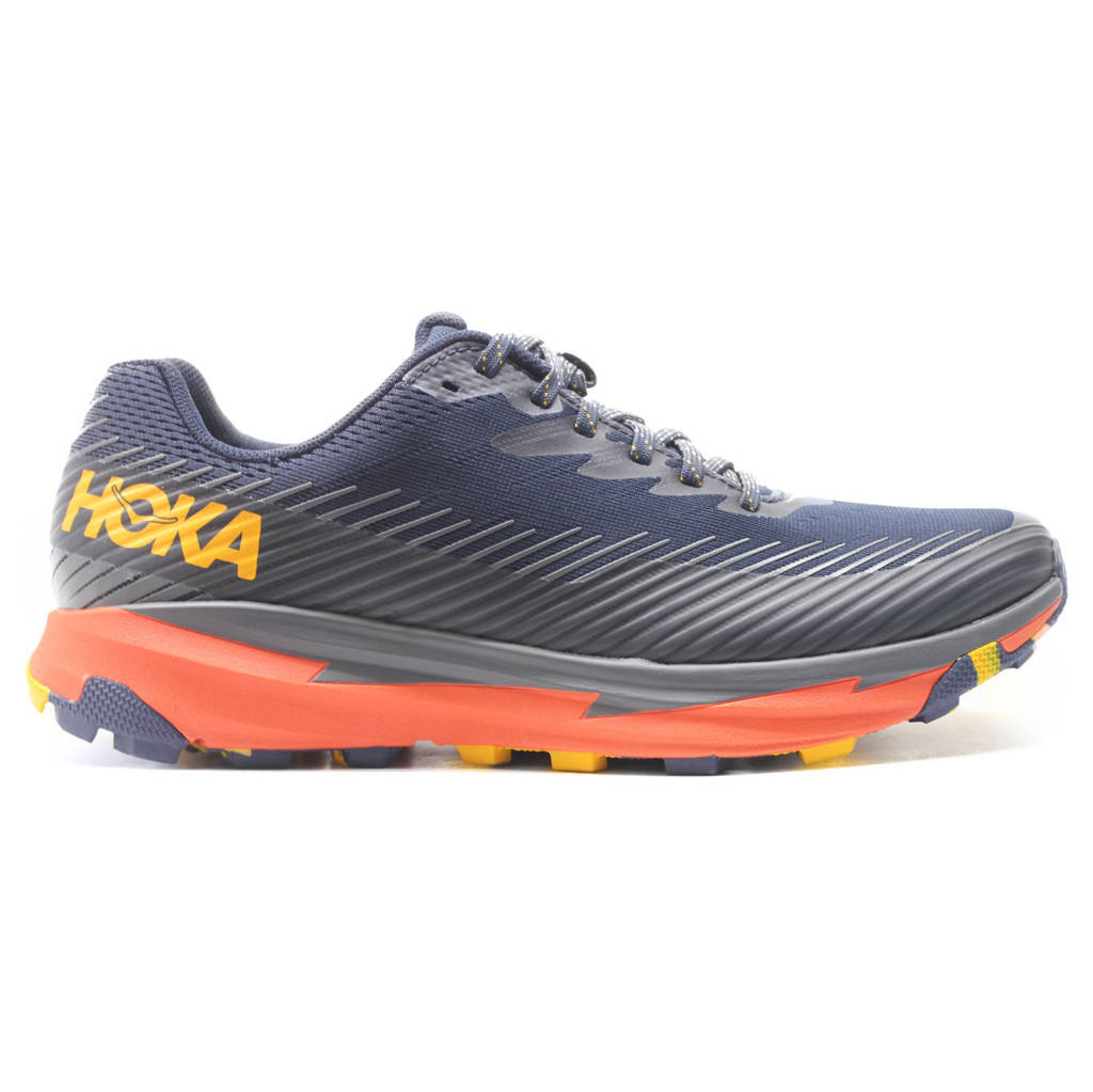 Hoka One One Torrent 2 Synthetic Textile Mens Sneakers#color_outer space fiesta