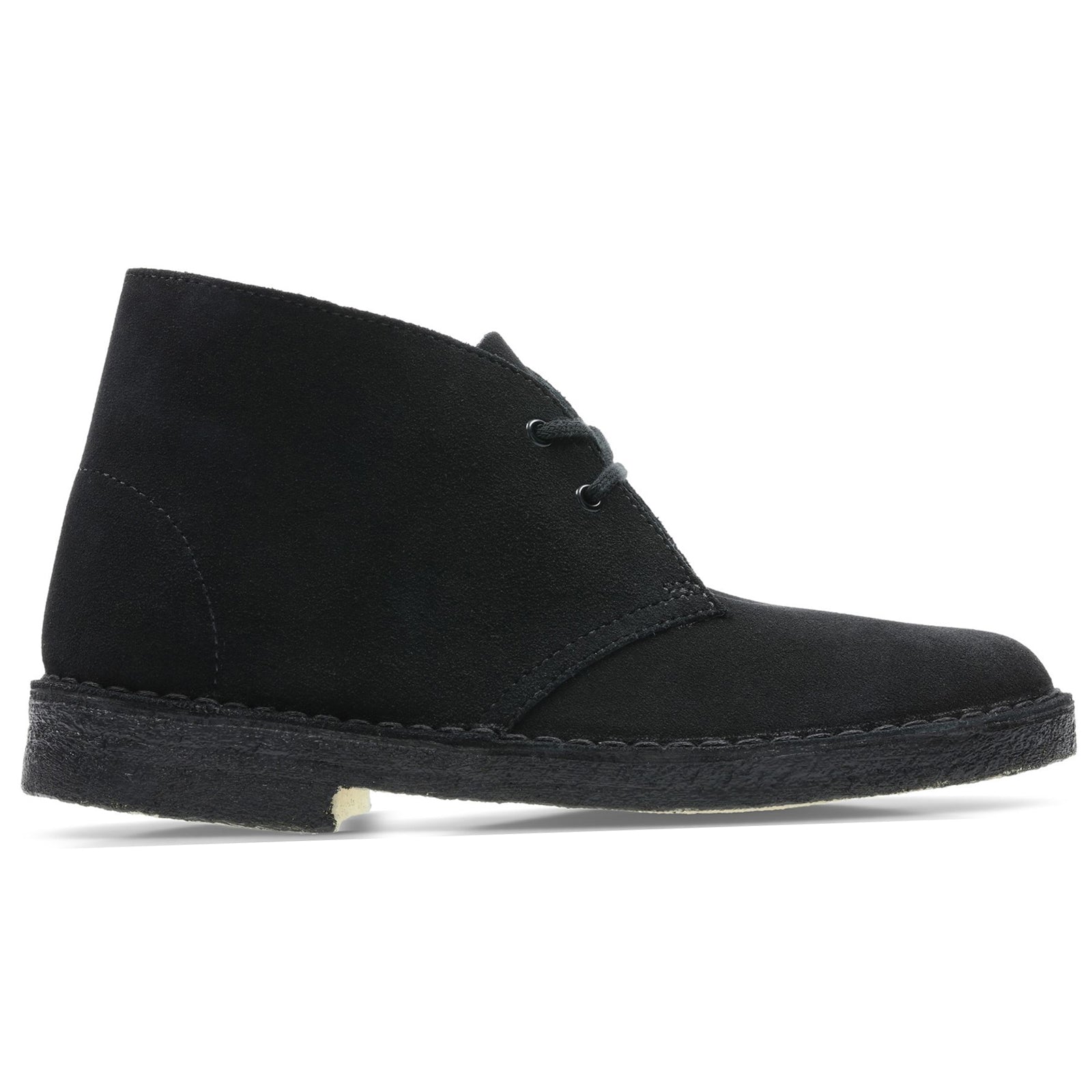 Clarks Originals Desert Boot 26155524 Suede Womens Boots - Black - 38#color_black