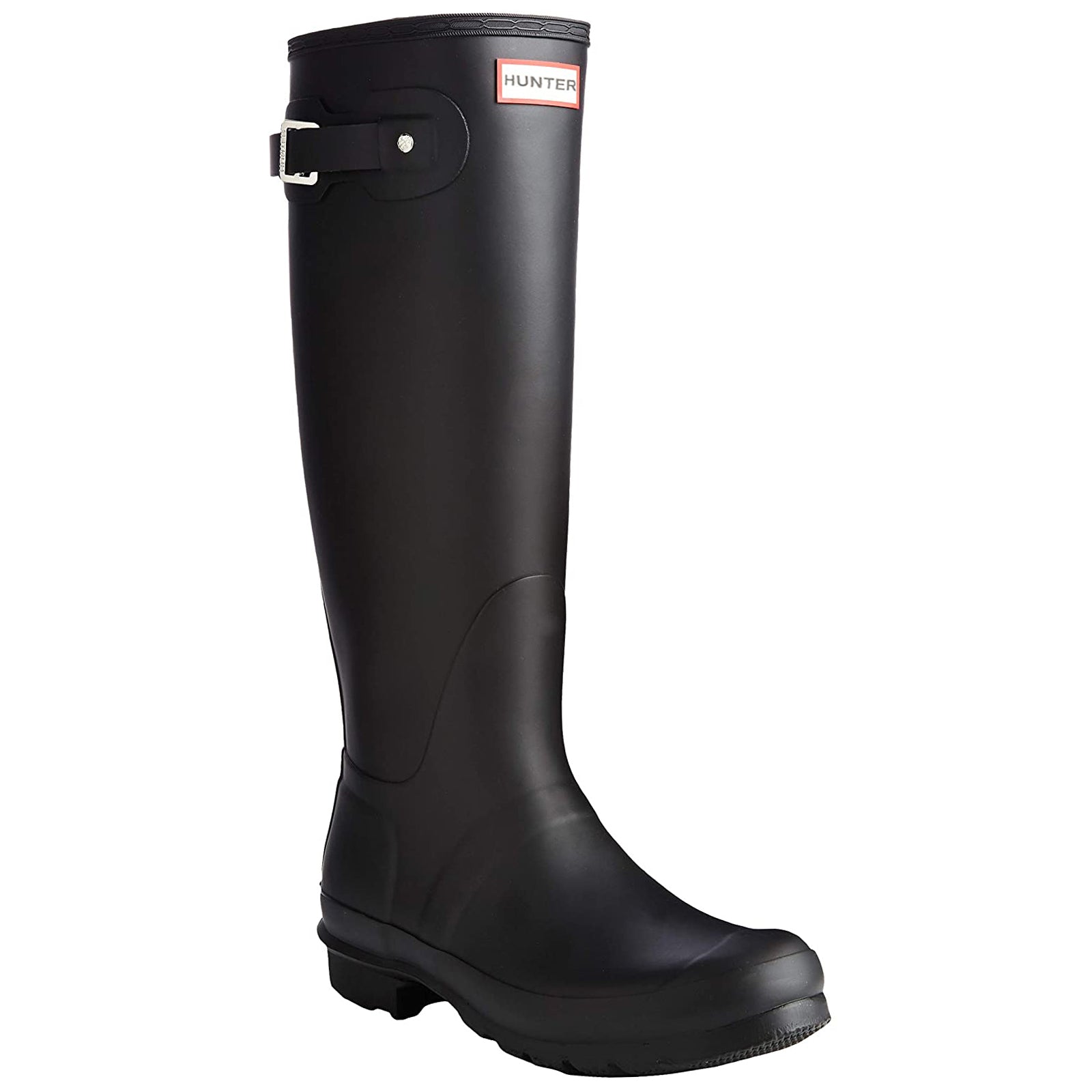 Hunter Original Insulated Tall WFT2041RMA-BLK Rubber Womens Boots - Black - 38#color_black