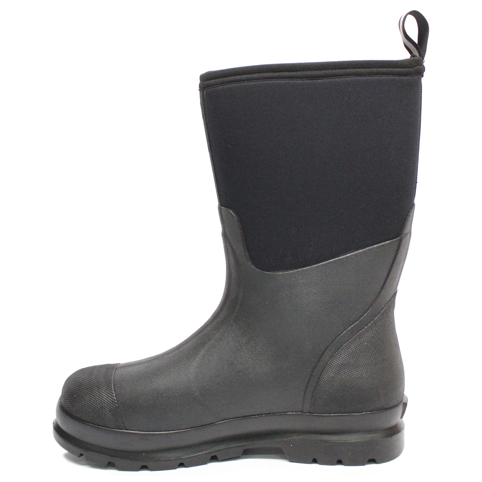 Muck Boot Chore CHM-000A Rubber Unisex Boots - Black - 48#color_black