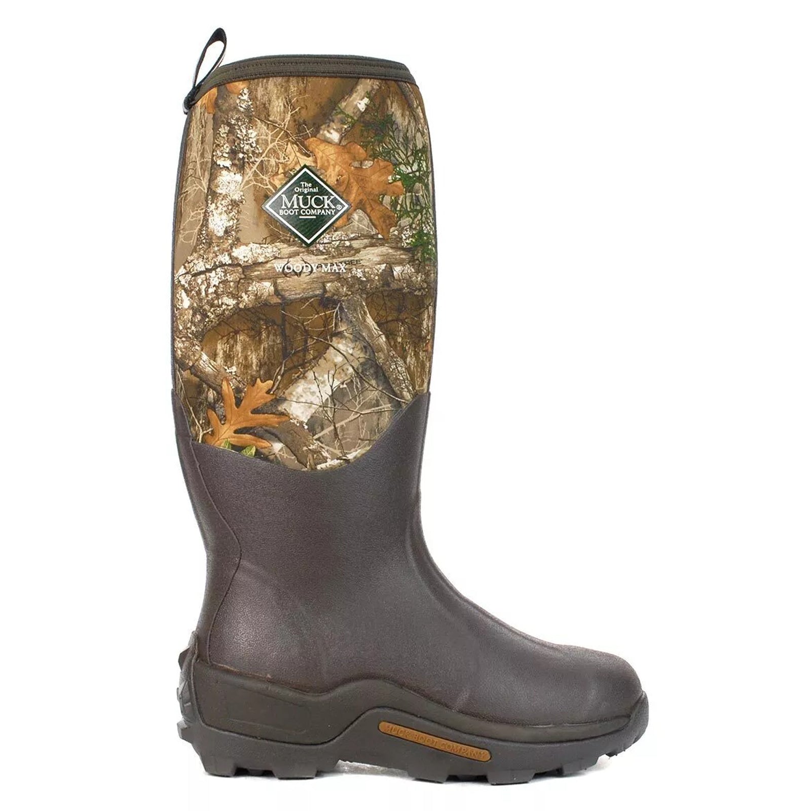 Muck Boot Woody Max Camouflage Waterproof Mens Tall Wellington Boots#color_camo