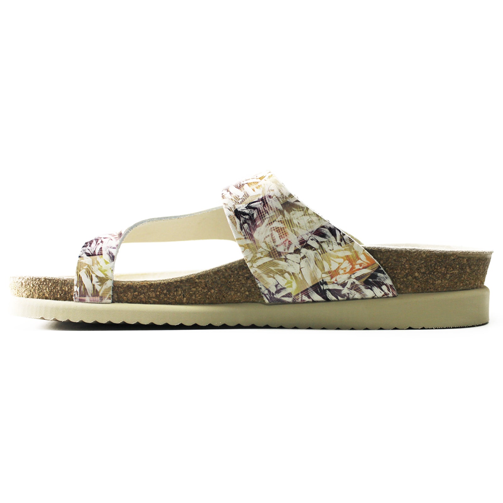 Mephisto Helen Printed Leather Womens Sandals#color_Jamaica Multicoloured