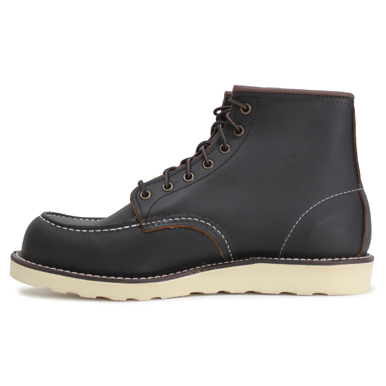 Red Wing 6-inch Classic Moc Leather Mens Boots#color_black