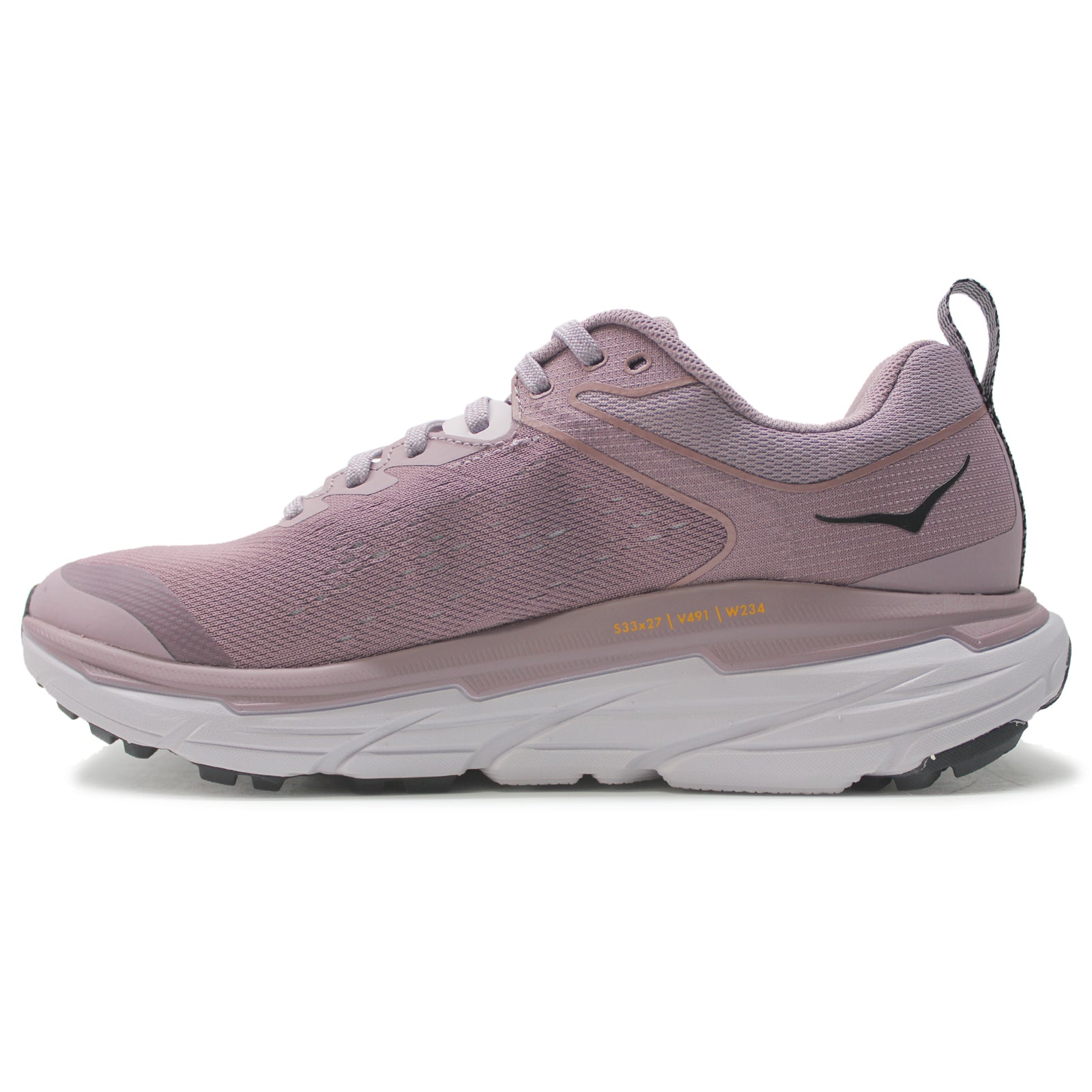 Hoka Challenger ATR 6 1106512-ELMR Textile Synthetic Womens Trainers - Elderberry Lilac Marble - 7.5#color_elderberry lilac marble