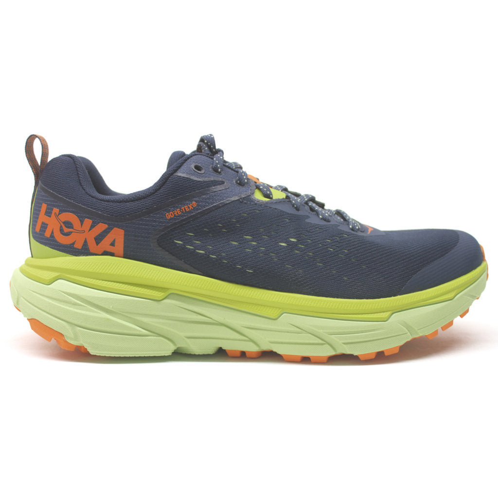 Hoka One One Challenger ATR 6 GTX Synthetic Textile Men's Low-Top Hiking Sneakers#color_outer space butterfly