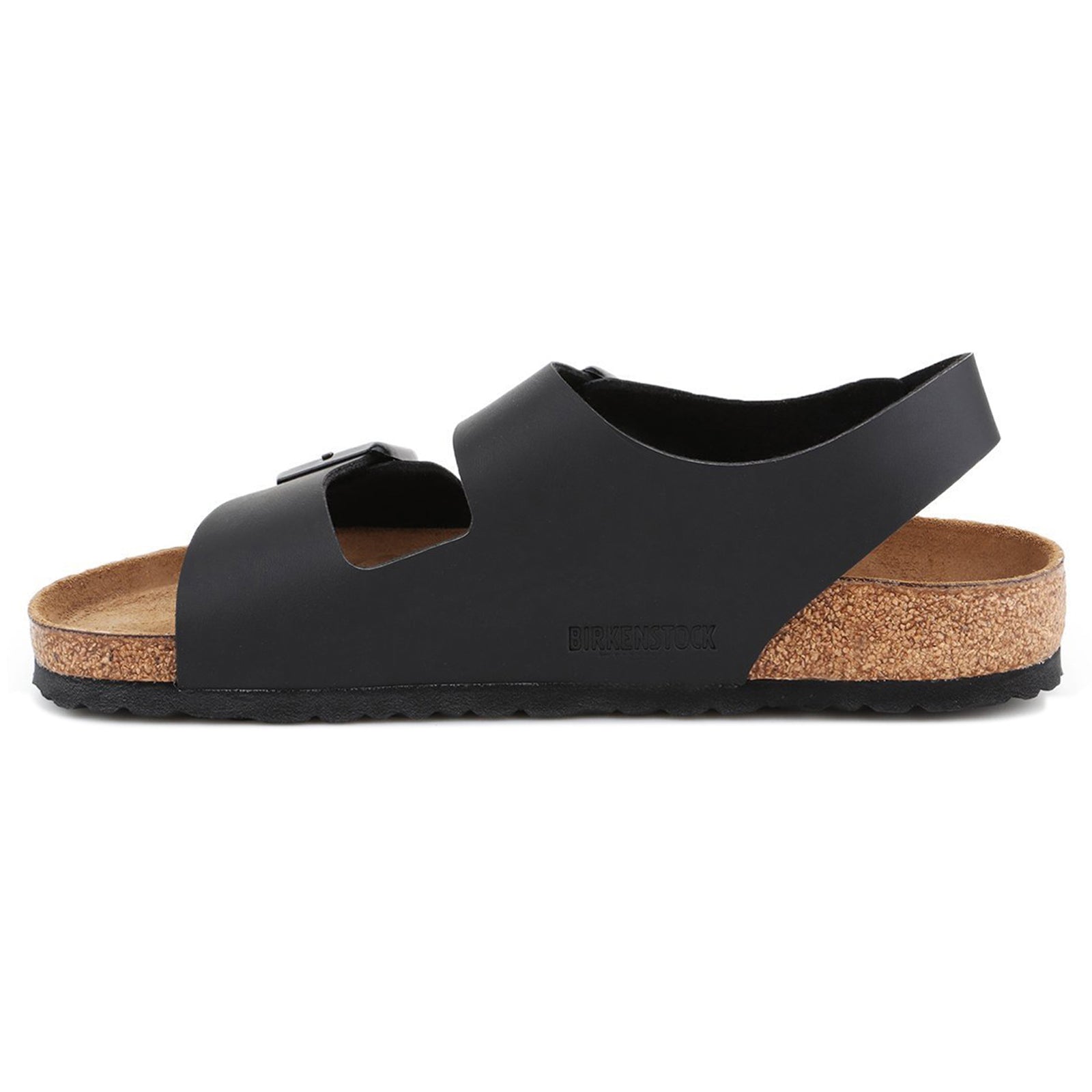 Birkenstock Milano BS 0034791 Birko-Flor Unisex Sandals - Black - 41#color_black