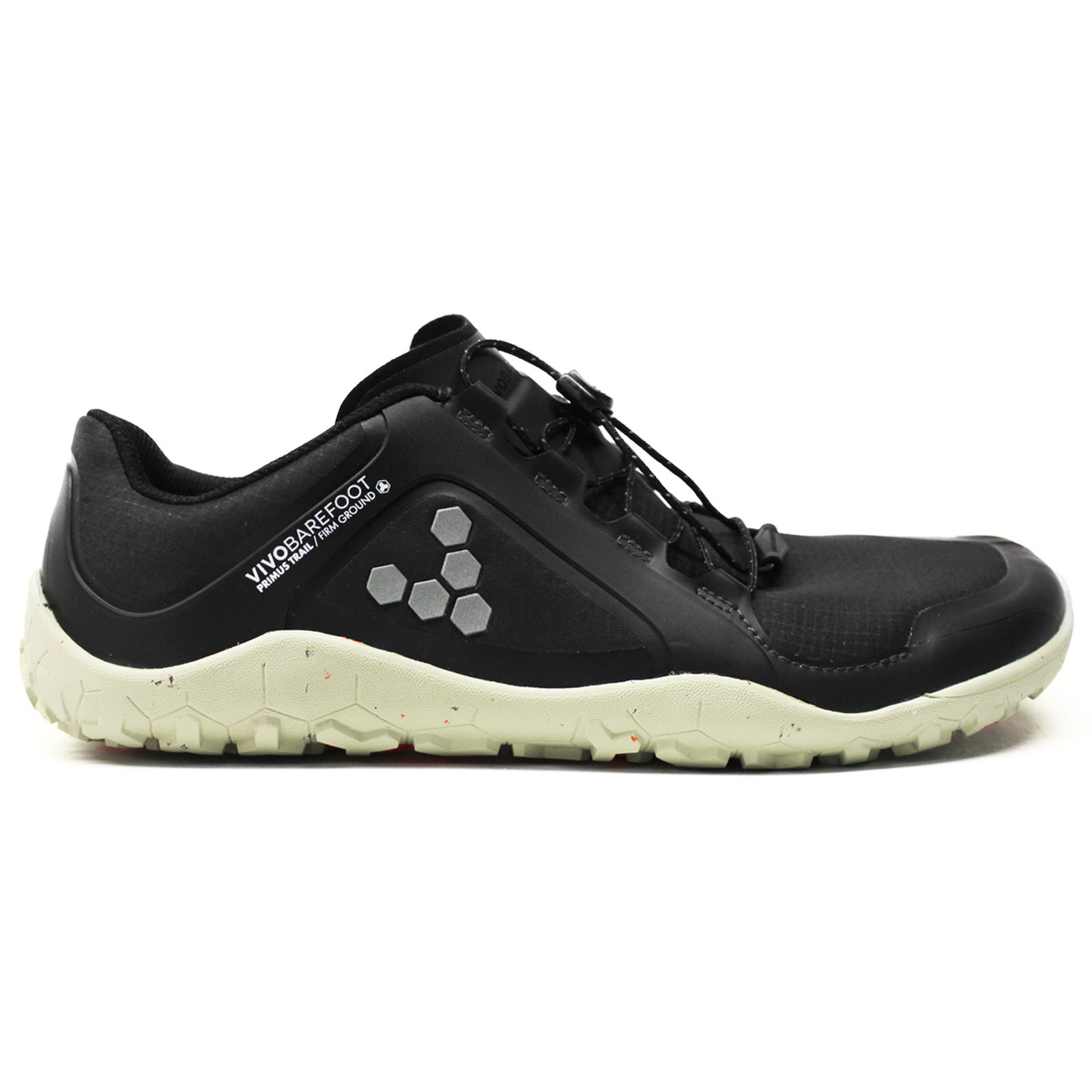 Vivobarefoot Primus Trail II All Weather FG 206096-05 Textile Synthetic Womens Trainers - Obsidian - 38#color_obsidian