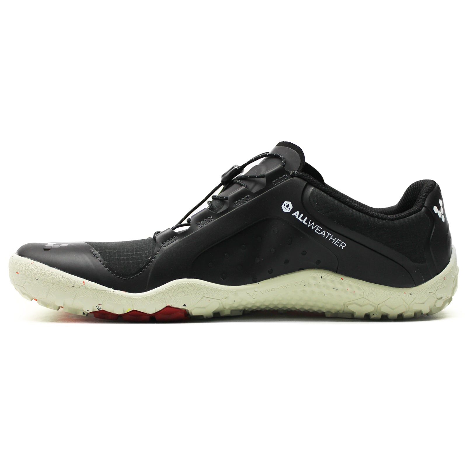 Vivobarefoot Primus Trail II All Weather FG 206096-05 Textile Synthetic Womens Trainers - Obsidian - 38#color_obsidian