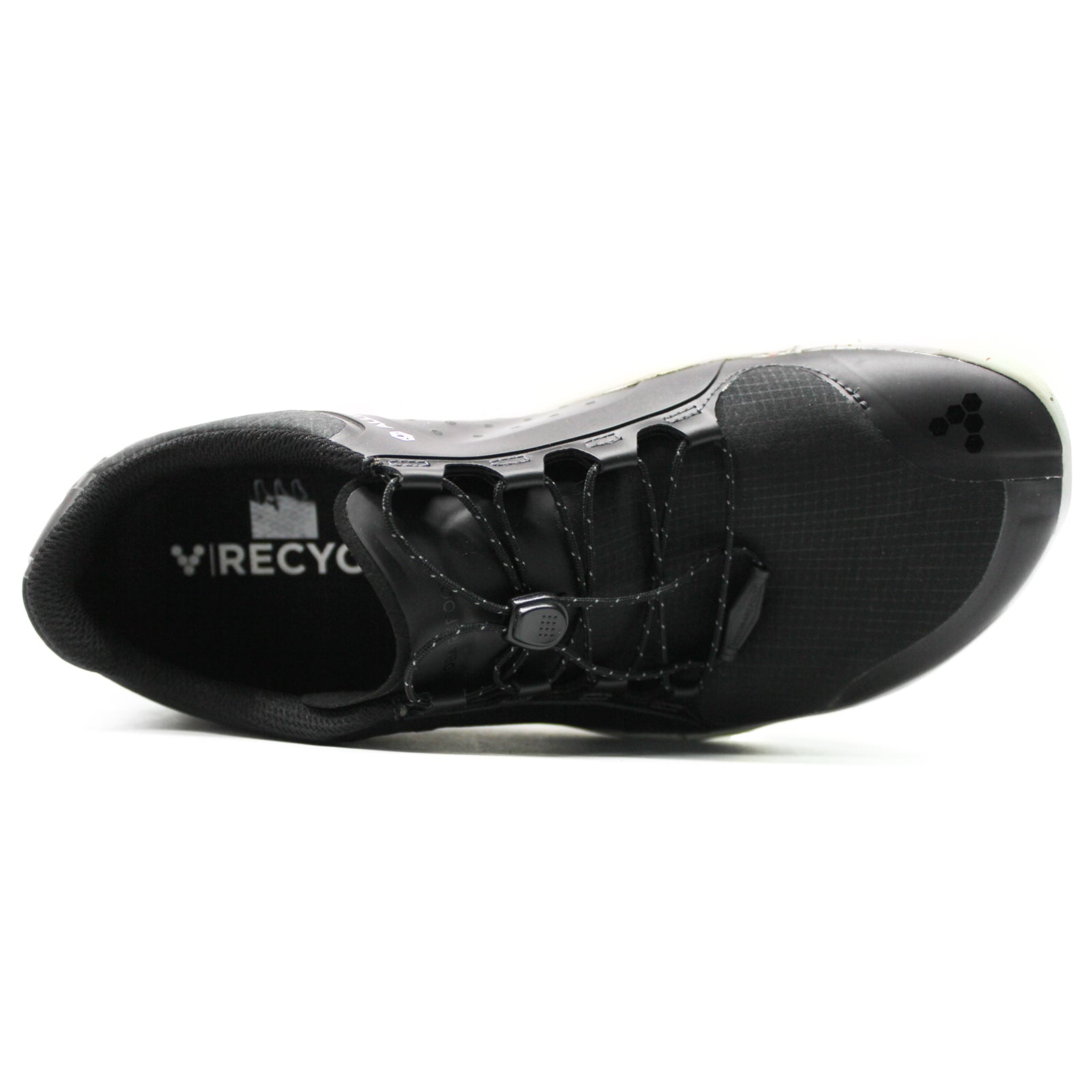 Vivobarefoot Primus Trail II All Weather FG 206096-05 Textile Synthetic Womens Trainers - Obsidian - 38#color_obsidian