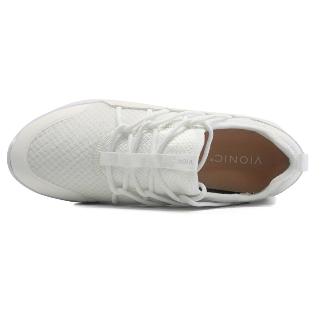 Vionic Brisk Zeliya Synthetic Textile Womens Sneakers#color_white