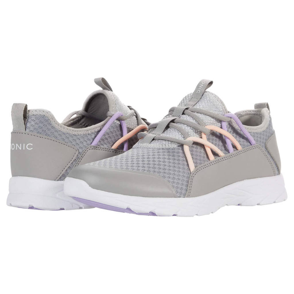 Vionic Brisk Zeliya Synthetic Textile Womens Sneakers#color_grey