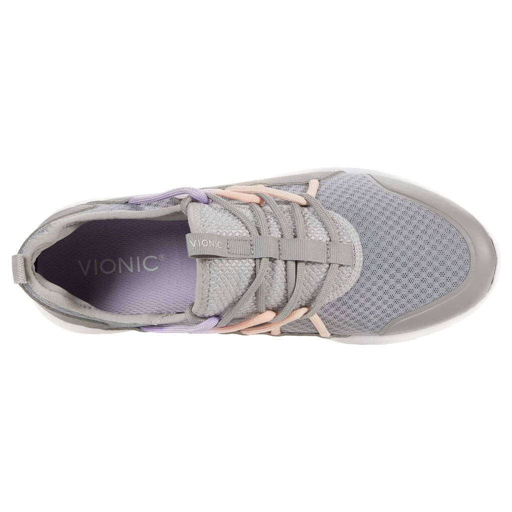 Vionic Brisk Zeliya Synthetic Textile Womens Sneakers#color_grey