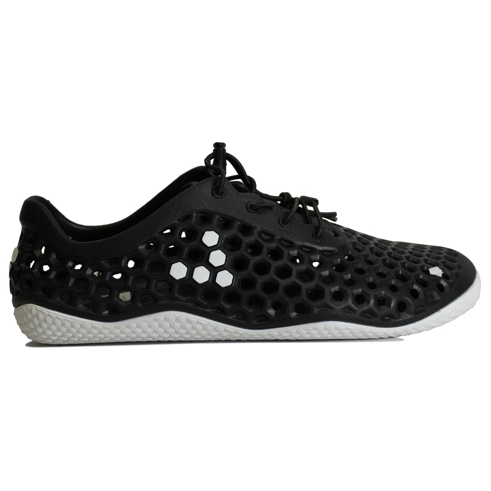 Vivobarefoot Ultra III 207171-01 Synthetic Womens Trainers - Obsidian - 40#color_obsidian