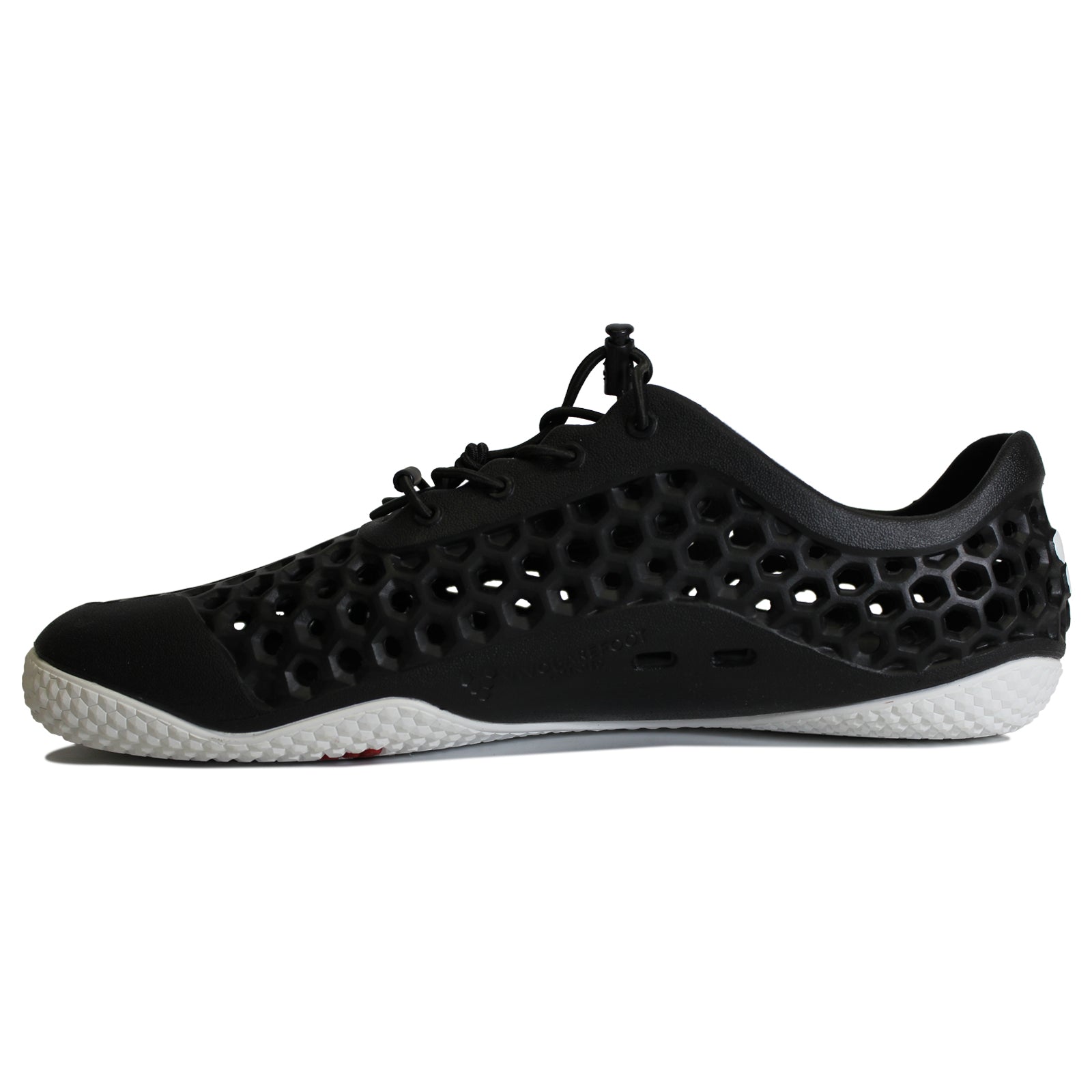 Vivobarefoot Ultra III 207171-01 Synthetic Womens Trainers - Obsidian - 40#color_obsidian