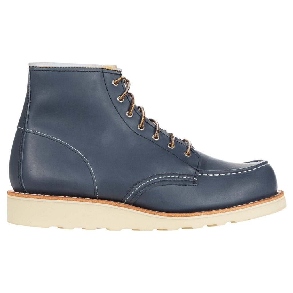 Red Wing 6 Inch Classic Moc Leather Womens Boots#color_indigo