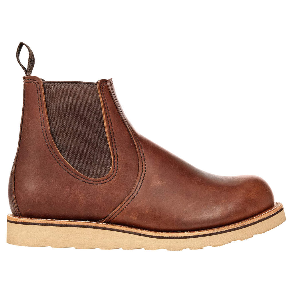 Red Wing Classic Chelsea Leather Mens Boots#color_amber