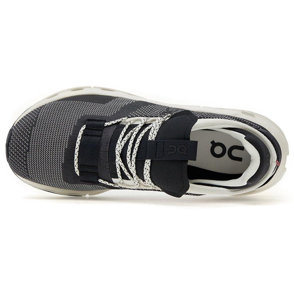 On Running Cloudnova Textile Men's Low-Top Sneakers#color_black white